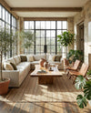 Woven Seaside Jute Collection Area Rug - Savannah (Natural) Rectangle Natural  lifestyle 16