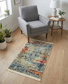 Caribbean Breeze Collection Area Rug -  Isla Rectangle Cream  lifestyle 19