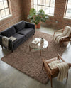 Eternal Plush Oasis Collection Area Rug -  Tranquility (Khaki) Rectangle Khaki  lifestyle 20
