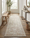 Cascade Range Collection Area Rug -  Shasta (Ivory) Runner Ivory  lifestyle 95