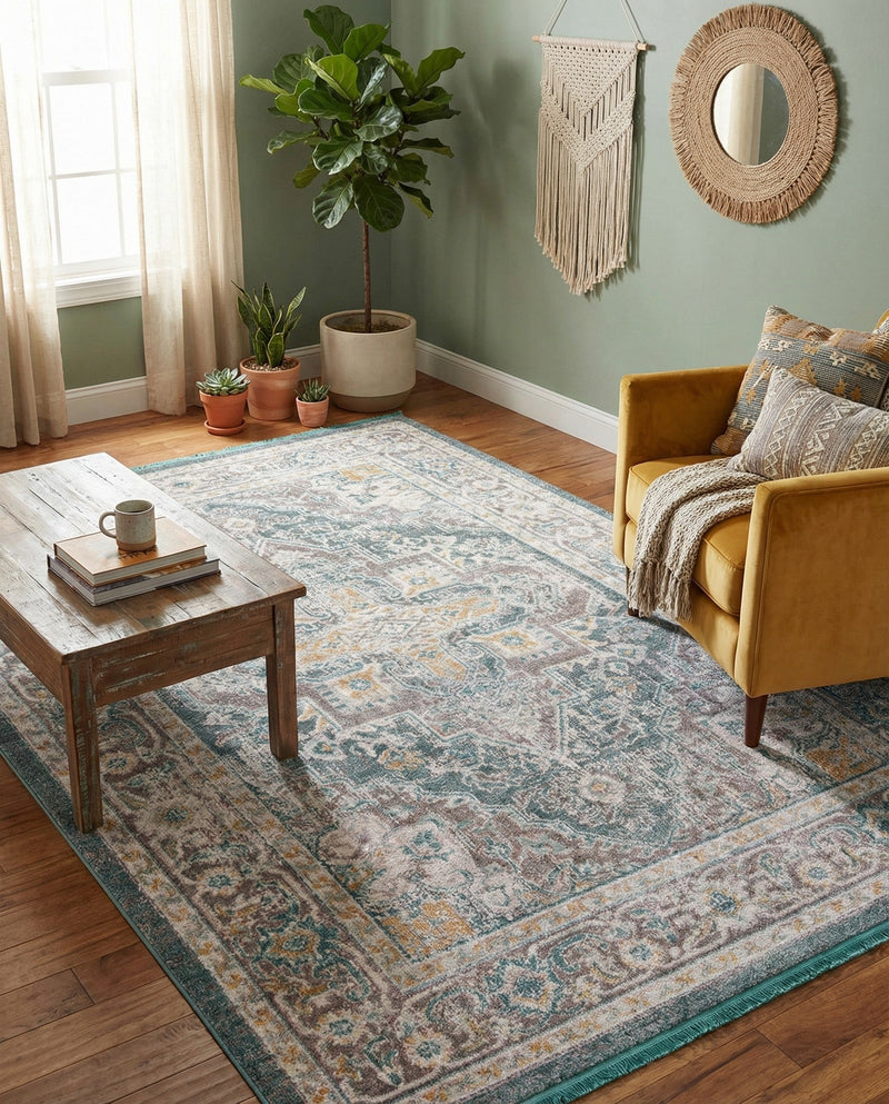 Caribbean Breeze Collection Area Rug -  Andros Rectangle Gray  lifestyle 24