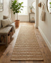 Sequoia Handwoven Jute Collection Area Rug - Briarwood Runner Natural  lifestyle 40