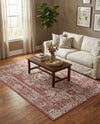 Patio Heritage Collection Area Rug - Savannah (Rust Red) Rectangle Rust Red  lifestyle 16