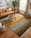 Zagros Oasis Collection Area Rug -  Mehran Rectangle Multi  lifestyle 19