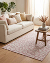 Savannah Escape Collection Area Rug -  Amazon (Pink Ivory) Rectangle Pink Ivory  lifestyle 9