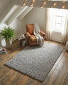 Plush Oasis Collection Area Rug - Serenity (Cloud Gray) Rectangle Cloud Gray  lifestyle 26