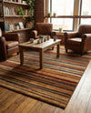 Bistro Lounge Collection Area Rug -  Americano Rectangle Beige  lifestyle 35