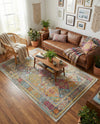 Caribbean Breeze Collection Area Rug -  Grenada Rectangle Multi  lifestyle 7