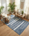 Cathedral Elegance Collection Area Rug - Chapel Rectangle Navy Blue  lifestyle 48