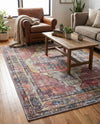 Zahara Oasis Collection Area Rug -  Rabat Rectangle Yellow Pink  lifestyle 25