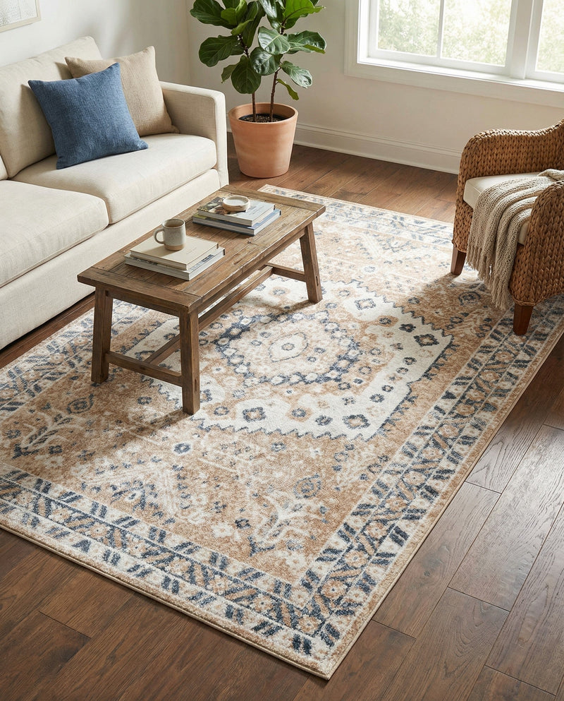 Cambridge Classics Collection Area Rug -  Pembroke (Beige) Rectangle Beige  lifestyle 16