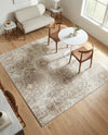 Riviera Elegance Collection Area Rug -  Monaco (Beige) Square Beige  lifestyle 60