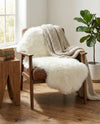 Arctic Lambskin Luxe Collection Area Rug - Tundra Rectangle White  lifestyle 27