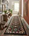 Tabriz Tapestry Collection Area Rug - Sahand (Green) Runner Green  lifestyle 36