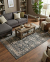 Cascade Range Collection Area Rug -  Shasta (Gray) Rectangle Gray  lifestyle 22
