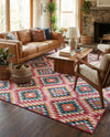 Mesa Oasis Rugs Collection Area Rug - Sedona Rectangle Multi  lifestyle 20