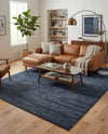 Metro Heights Collection Area Rug -  Hamilton Rectangle Navy Blue  lifestyle 11