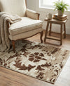 Andes Summit Collection Area Rug -  Huascarán Rectangle Chocolate Brown  lifestyle 18