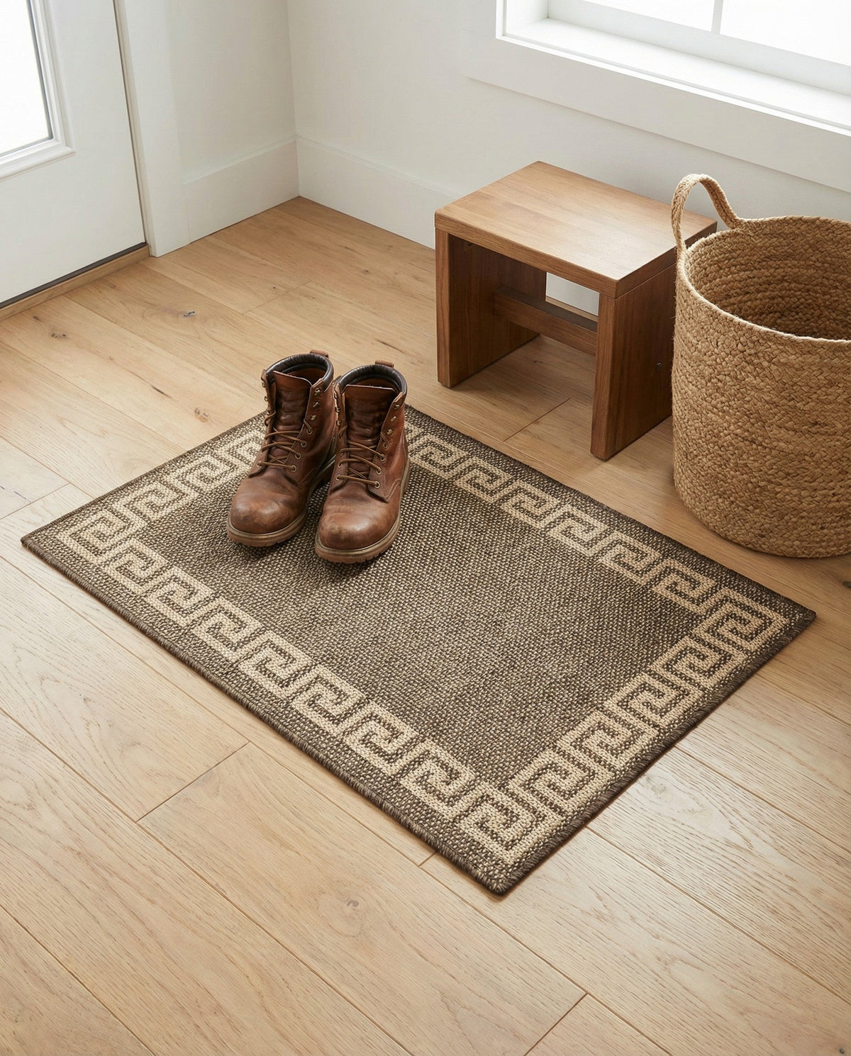 Sahara Sands Collection Area Rug -  Elephantine Rectangle Brown  lifestyle 13
