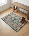 Seville Stripes Collection Area Rug -  Cordoba (Blue) Rectangle Blue  lifestyle 21