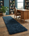Eternal Plush Oasis Collection Area Rug -  Tranquility (Cobalt) Runner Cobalt  lifestyle 71