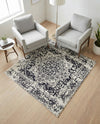 Georgetown Rugs Collection Area Rug - Dupont (Blue) Square Blue  lifestyle 56