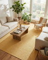 Seaside Serenity Collection Area Rug - Veranda (Corn Harvest Yellow) Rectangle Corn Harvest Yellow  lifestyle 12