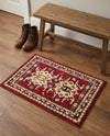Tabriz Tapestries Collection Area Rug - Azerbaijan (Red) Rectangle Red  lifestyle 19