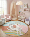 Wonder Tykes Collection Area Rug -  Carnival Round Multi  lifestyle 42