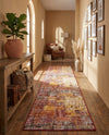 Seville Elegance Collection Area Rug - Cordoba Runner Rust Red  lifestyle 47