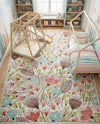 Wonder Tykes Collection Area Rug -  Fantasy Rectangle Ivory  lifestyle 38