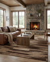 Autumn Meadow Collection Area Rug -  Duskridge Rectangle Brown  lifestyle 15