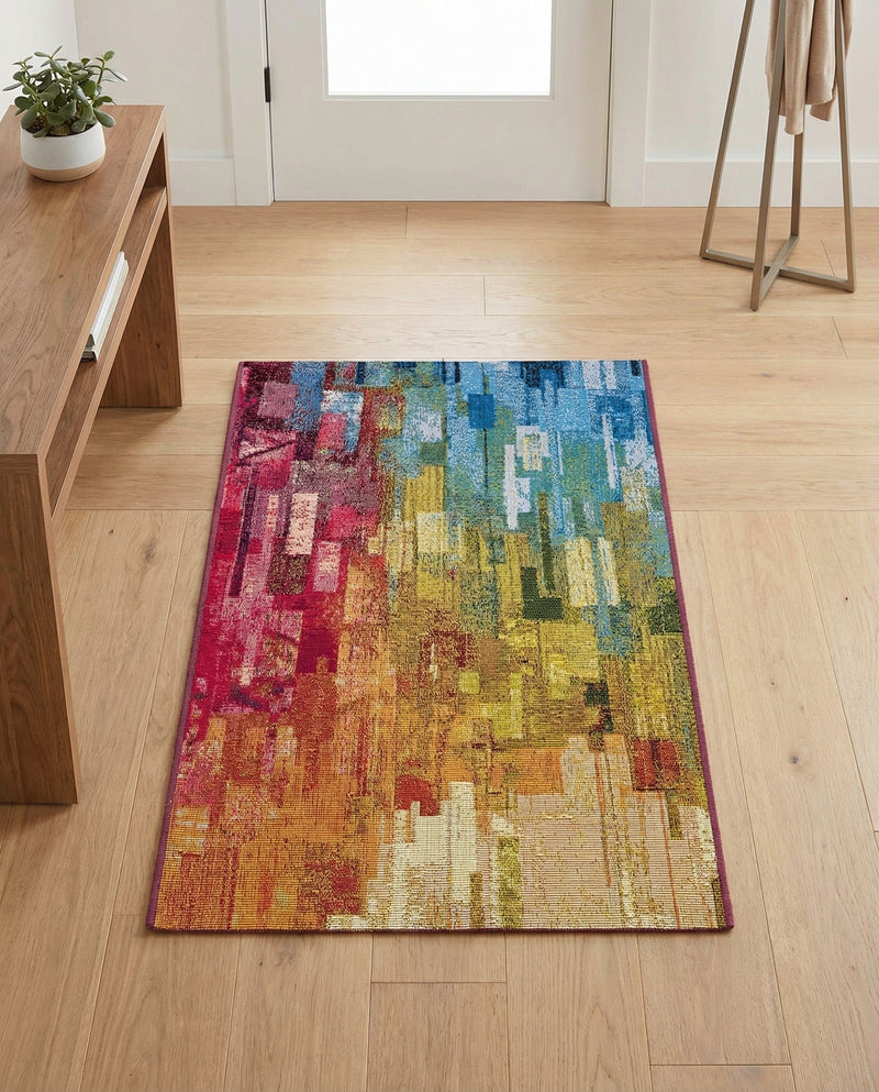 Urban Terrace Collection Area Rug -  Lawn Rectangle Multi  lifestyle 18