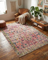 Sierra Collection Area Rug -  Shasta Rectangle Pink  lifestyle 30