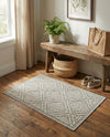 Savannah Pergola Collection Area Rug -  Eden Rectangle Light Gray  lifestyle 29