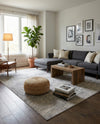 Bloomsbury Elegance Collection Area Rug -  Pimlico Rectangle Gray  lifestyle 20
