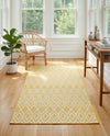 Urban Oasis Rugs Collection Area Rug -  Boulevard (Yellow Ivory) Rectangle Yellow Ivory  lifestyle 17