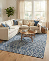 Urban Oasis Rugs Collection Area Rug -  Boulevard (Blue) Rectangle Blue  lifestyle 27