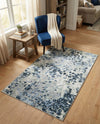 Aegean Elegance Washables Collection Area Rug -  Andros Rectangle Gray Navy Green  lifestyle 6