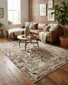 Andes Summit Collection Area Rug -  Huascarán Rectangle Chocolate Brown  lifestyle 11
