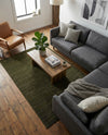 Bloomsbury Elegance Collection Area Rug -  Kensington (Green) Rectangle Green  lifestyle 15