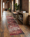 Sahara Essence Collection Area Rug - Oasis (Rust Red) Runner Rust Red  lifestyle 76