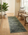 Sahara Essence Collection Area Rug - Oasis (Green) Runner Green  lifestyle 58