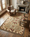 Frontier Trails Collection Area Rug -  Onyx Rectangle Green  lifestyle 60