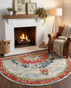 Brighton Terrace Collection Area Rug - Hove (Ivory) Hearth Ivory  lifestyle 38
