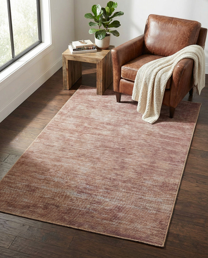 Sahara Essence Collection Area Rug - Oasis (Brown) Rectangle Brown  lifestyle 8