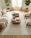 Bloomsbury Elegance Collection Area Rug -  Notting Rectangle Ivory  lifestyle 9