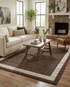 Studio Haven Collection Area Rug -  Alcove (Brown) Rectangle Brown  lifestyle 6