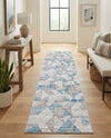 Dresden Elegance Collection Area Rug - Meissen Runner Blue  lifestyle 47