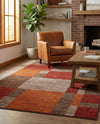 Autumn Meadow Collection Area Rug -  Sycamoreside (Multi) Rectangle Multi  lifestyle 4
